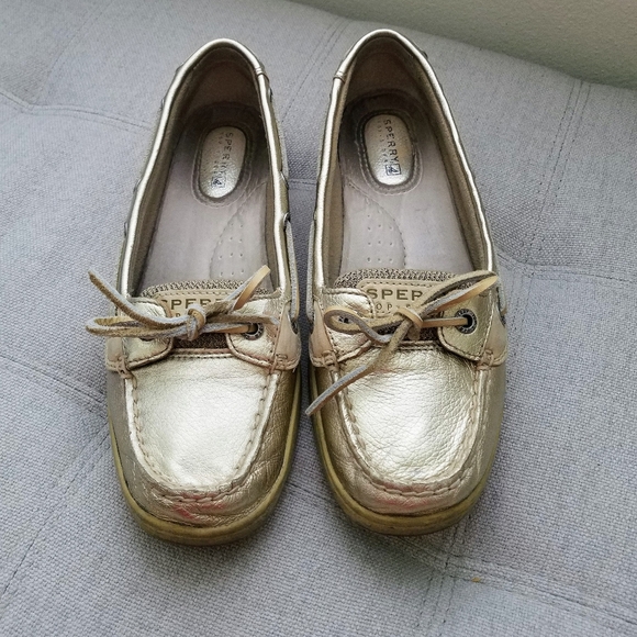 Sperry Top-Siders Metallic Gold - Picture 3 of 8